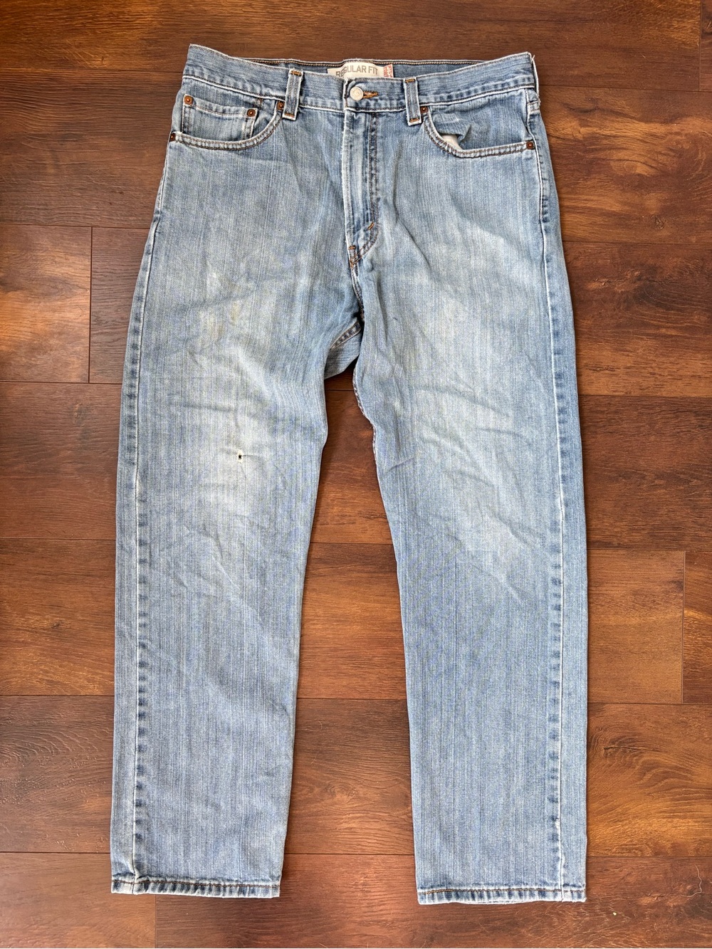 Levi's Light‎ Blue Men's Straight Jeans